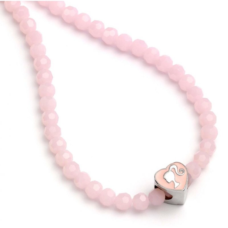 BARBIE - Collier de Perles Rose - Silhouette
