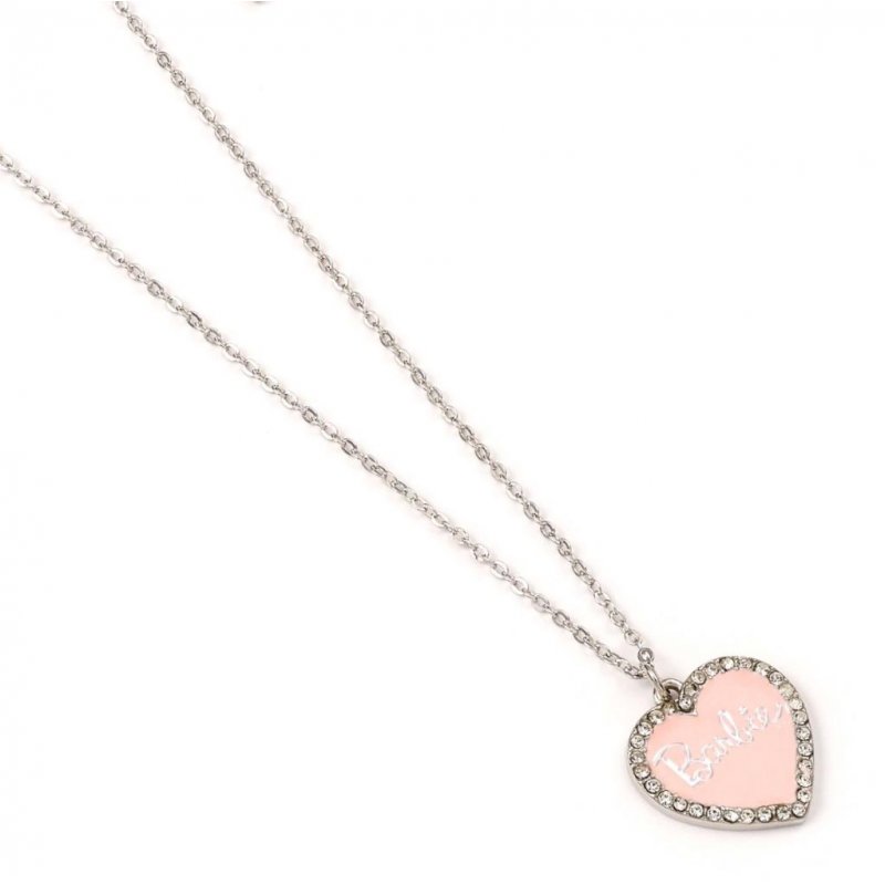 BARBIE - Collier Chaine - Coeur Rose