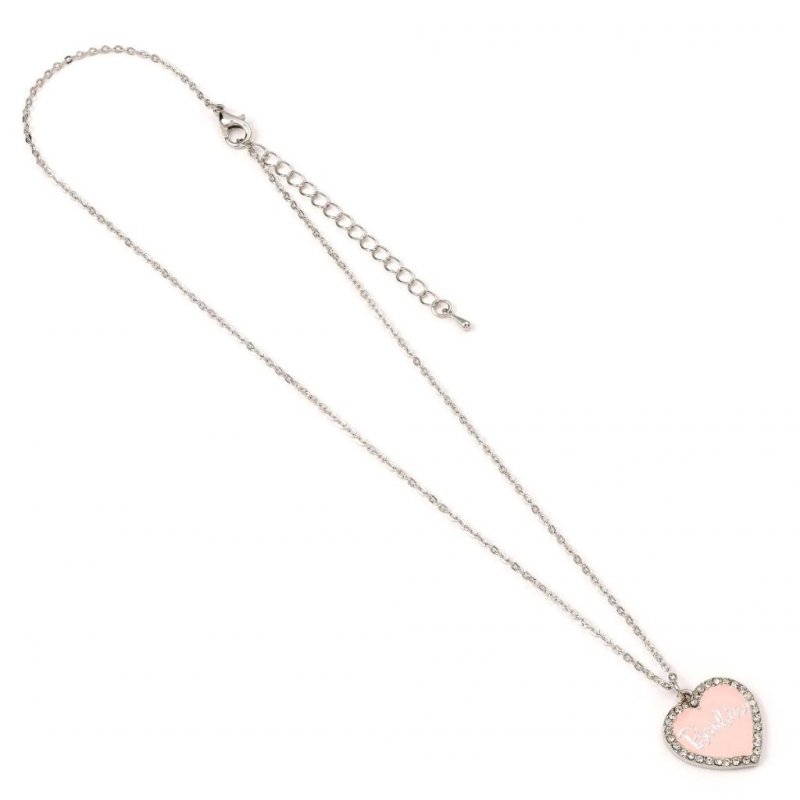BARBIE - Collier Chaine - Coeur Rose