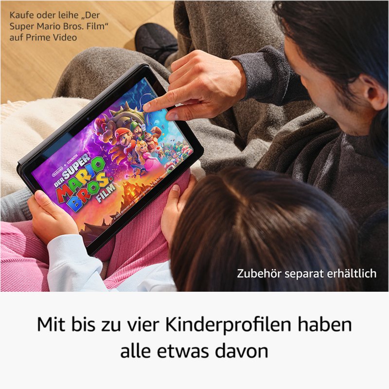 Amazon Fire HD 10 Tablet (2023) für Entspannung optimiert, brillantes 10,1-Zoll-Full-HD-Display, Octa-Core-Prozessor,