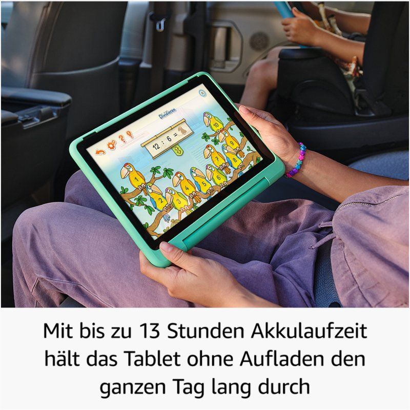 Amazon Fire HD 10 Kids Pro-Tablet (2023) Happy-Day-Design für Kinder ab dem Grundschulalter | Mit 10-Zoll-Display,