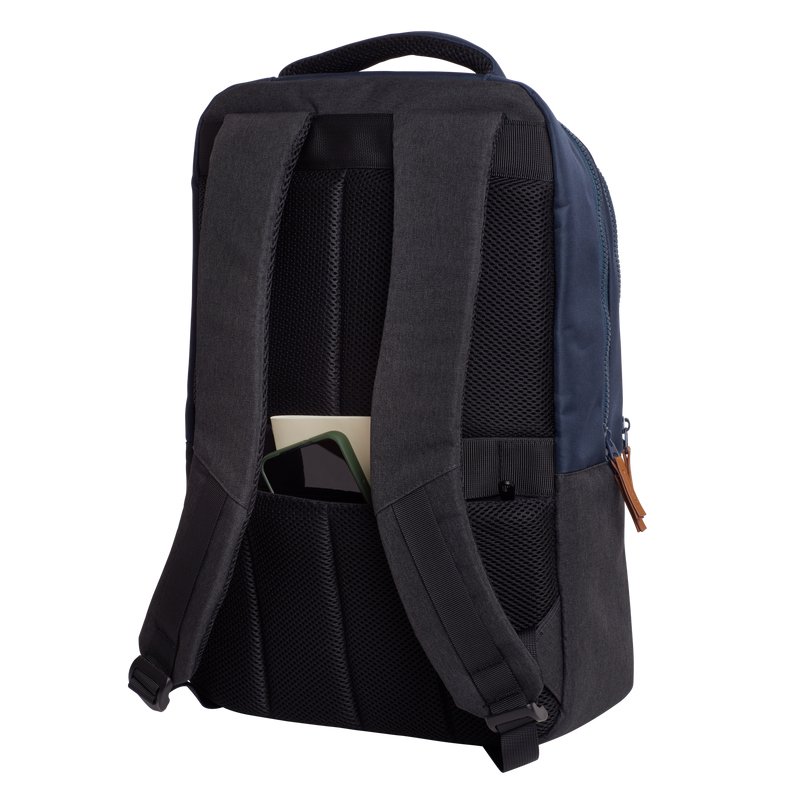 LISBOA 16IN LAPTOP BACKPACK BLACK