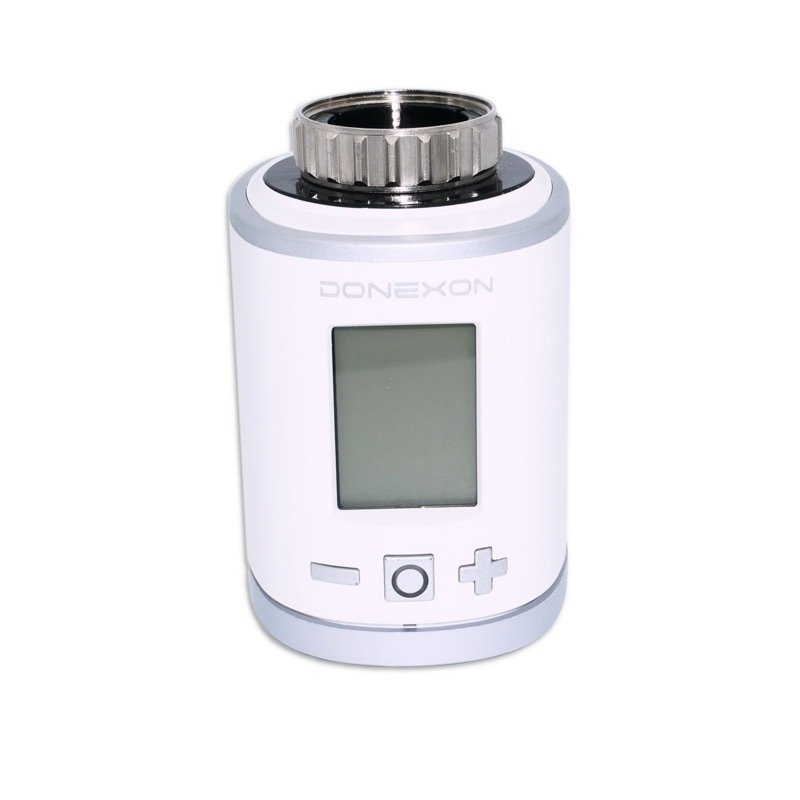 DONEXON VARMO Z-Wave Thermostat - Heizkörperthermostat mit Z-Wave Plus (FLiRS)-Unterstützung