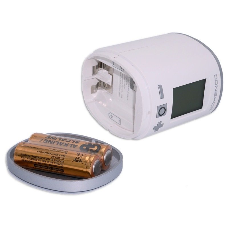 DONEXON VARMO Z-Wave Thermostat - Heizkörperthermostat mit Z-Wave Plus (FLiRS)-Unterstützung