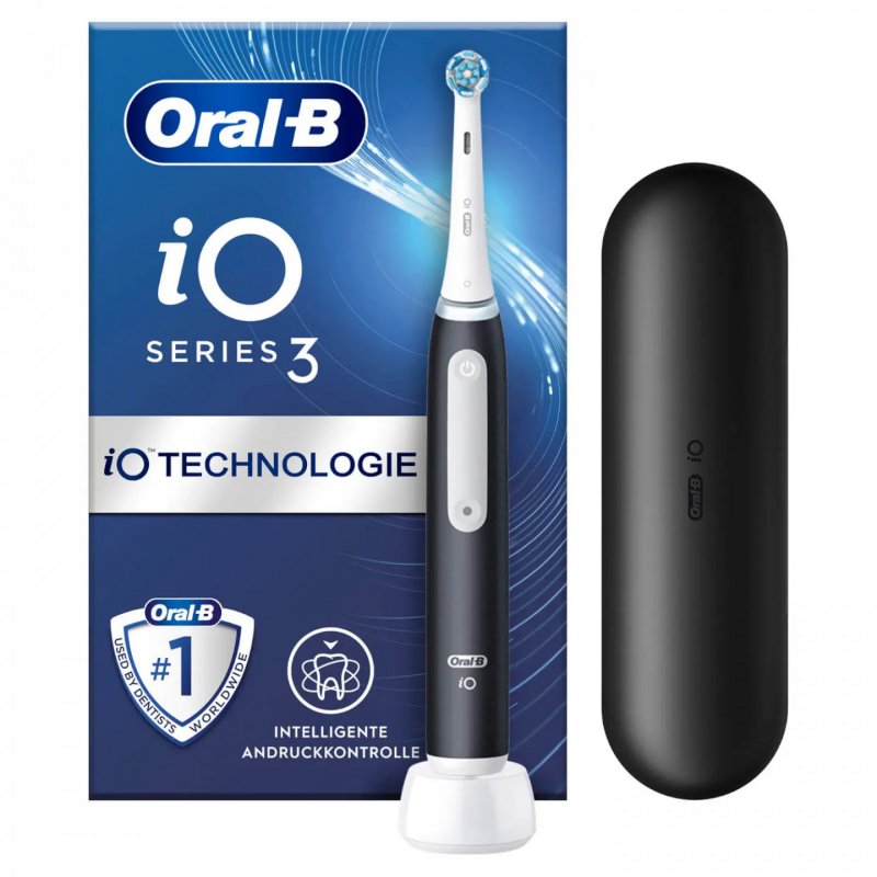 Oral-B iO 8006540730744 brosse à dents électrique Adulte Brosse à dents rotative oscillante Noir