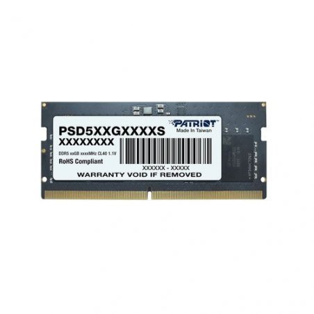 Barrette mémoire SODIMM DDR5 8Go Patriot Signature Line PC5-44800 (5600 MHz) (Noir)