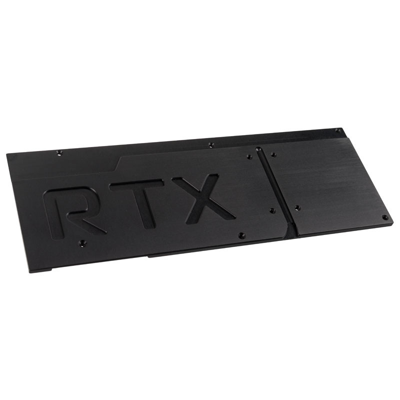aqua computer compatible Backplate für kryographics NEXT RTX 2080, passiv