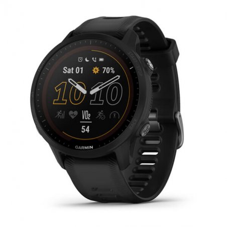 Garmin Forerunner 955 3,3 cm (1.3") MIP Numérique 260 x 260 pixels Écran tactile Noir Wifi GPS (satellite)