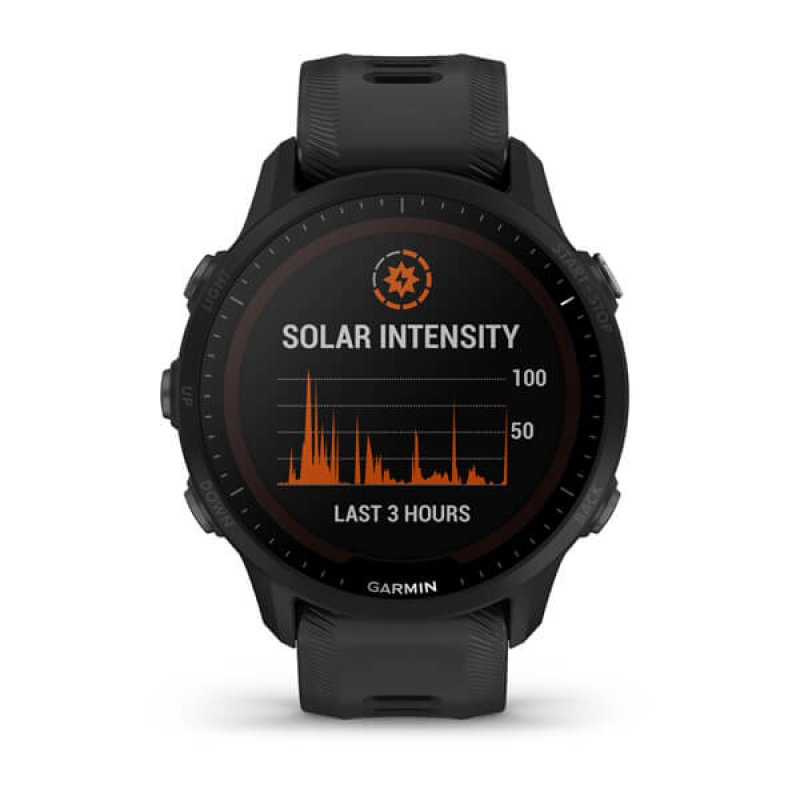 Garmin Forerunner 955 3,3 cm (1.3") MIP Numérique 260 x 260 pixels Écran tactile Noir Wifi GPS (satellite)