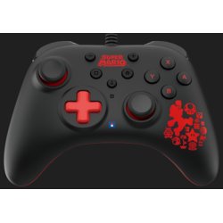 Horipad Turbo (Mario) (schwarz, Nintendo Switch)