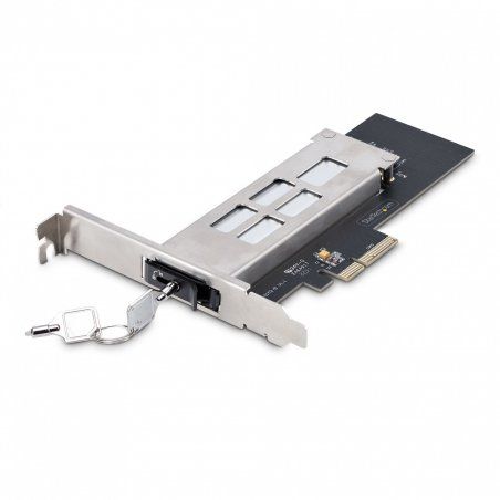 StarTech.com M2-REMOVABLE-PCIE-N1 carte et adaptateur d'interfaces Interne M.2