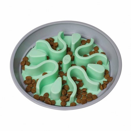 OUTWARD HOUND - Fun Feedeer Wobble Slow Bowl Mint 23X8Cm - (645.5564)