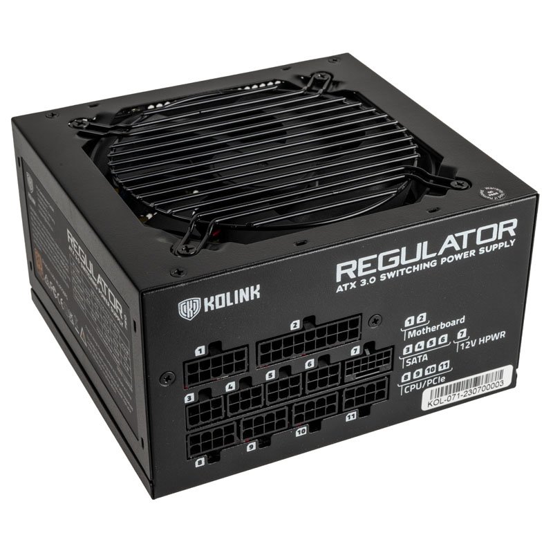 Kolink Regulator 80 PLUS Gold Netzteil, ATX 3.0, PCIe 5.0, modular - 750 Watt