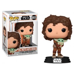 THE MANDALORIAN - POP N° 665 - Peli Motto avec Grogu