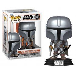 THE MANDALORIAN - POP N° 663 - The Mandalorian avec Darksaber
