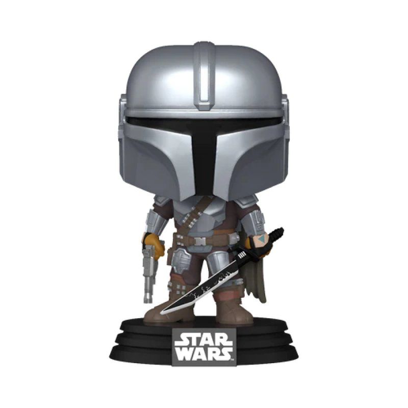 THE MANDALORIAN - POP N° 663 - The Mandalorian avec Darksaber