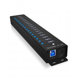 ICY BOX 17-Port Hub with USB 3.2 Gen 1 Type-A interface