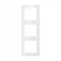 Triple frame socket Avatto N-TS10-Frame-W3 (white)