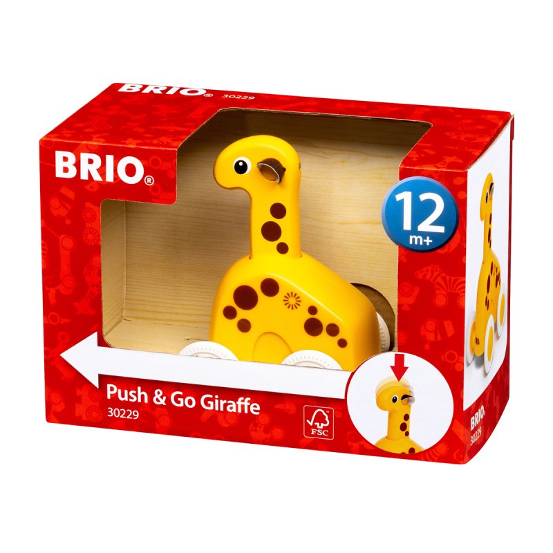 BRIO - Push & Go Giraffe (30229)