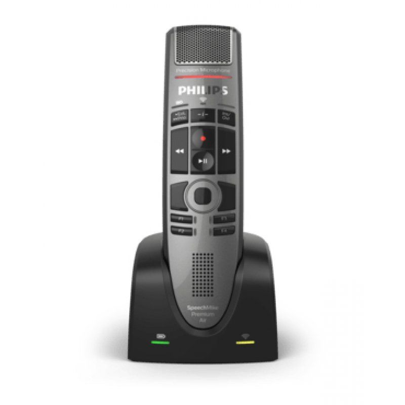 PHILIPS SpeechMike SMP4000: Wireless dictation microphone, max range 5m