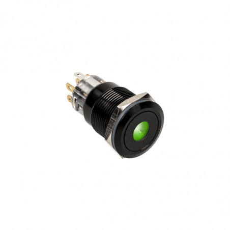 DimasTech compatible Vandalismusschalter/-taster 19mm, Blackline Dot - RGB