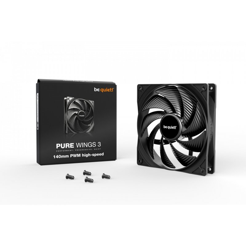 be quiet! Pure Wings 3 PWM HS 140x140x25