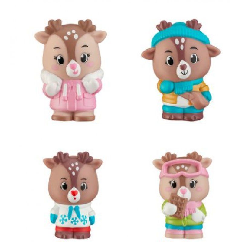 Timber Tots by Klorofil - Renne Family - Set of 4 ( KF700308F )