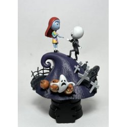 L´étrange Noël de Mr. Jack diorama PVC D-Stage Jack & Sally 15 cm