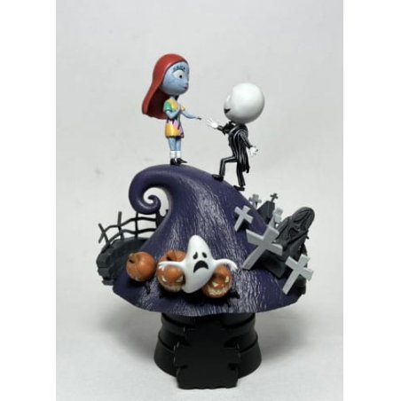 L´étrange Noël de Mr. Jack diorama PVC D-Stage Jack & Sally 15 cm