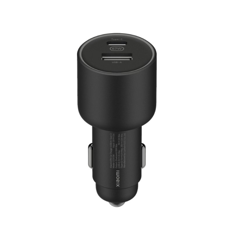 Xiaomi 43907 chargeur d'appareils mobiles Universel Noir Allume-cigare Auto