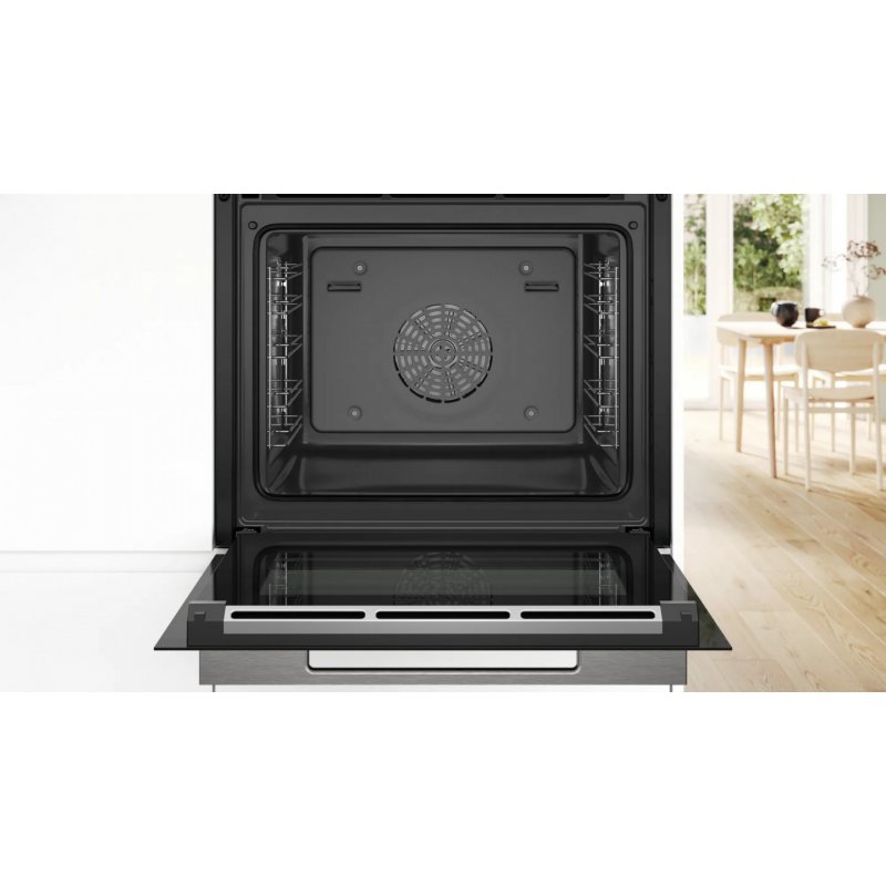 Bosch Serie 8 HBG7363B1 oven 71 L 3600 W A Black