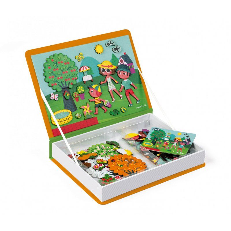 Janod - Magneti'Book - 4 Seasons - 115 magnets (LKJ2721)