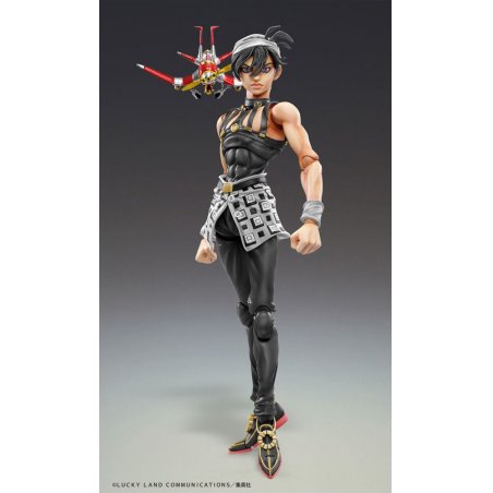 JoJo's Bizarre Adventure Part 5: Golden Wind figurine Chozokado (Narancia Ghirga & As Ver. Black) 15 cm