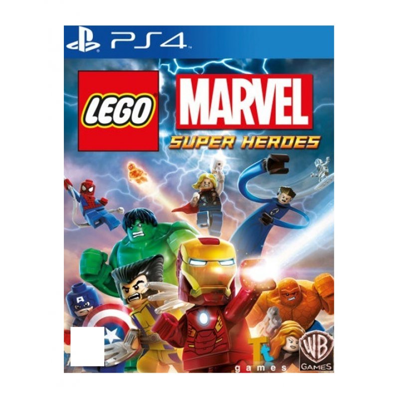 Warner Bros Lego Marvel Super Heroes, PS4 Standard Néerlandais, Anglais PlayStation 4