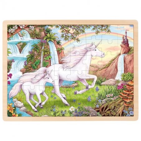 Goki Puzzle licorne 48 pcs