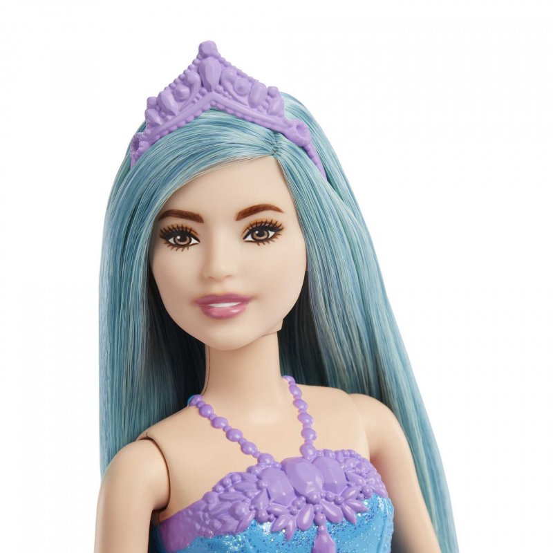 Barbie - Dreamtopia Royal Doll - Teal Hair (HGR16)