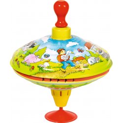 GOKI - Humming top with wooden handle Hans in luck - (53056)