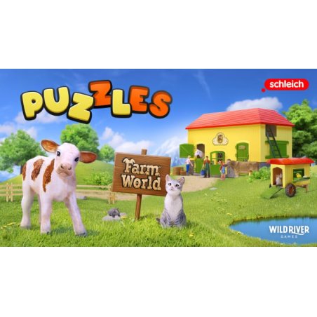 Schleich Puzzles FARM WORLD