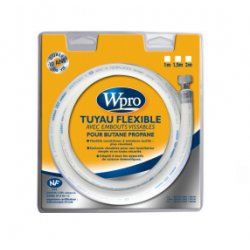 Wpro TBC158 oven part/accessory White Rubber Gas hose