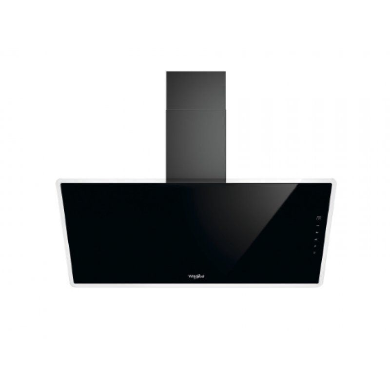 Whirlpool WHVF93FLTK cooker hood Wall-mounted Black 660 m³/h B