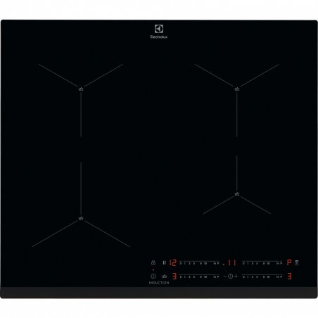 Electrolux EIS62443 Black Built-in 60 cm Zone induction hob 4 zone(s)