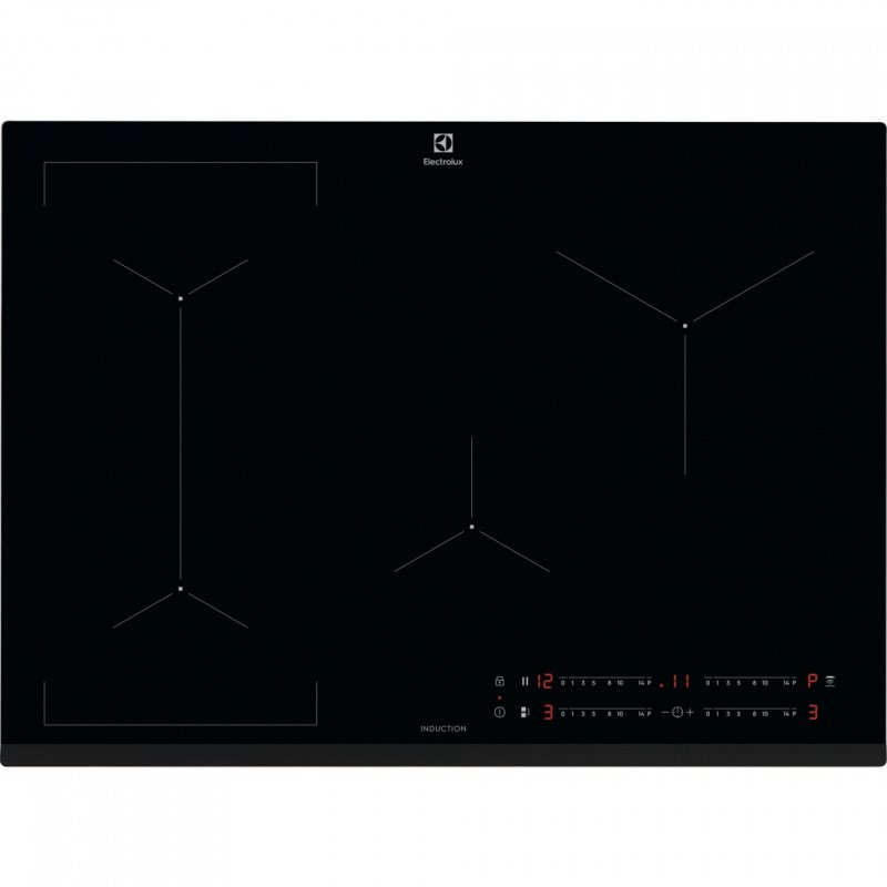 Electrolux EIV734 Noir Intégré 68 cm Plaque avec zone à induction 4 zone(s)