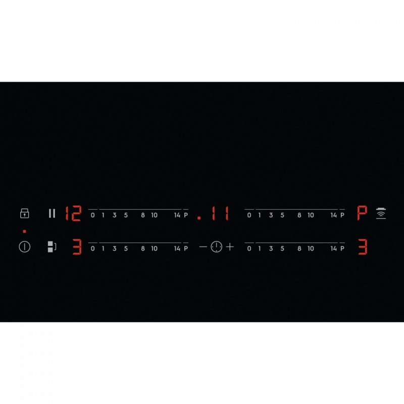 Electrolux EIV734 Black Built-in 68 cm Zone induction hob 4 zone(s)