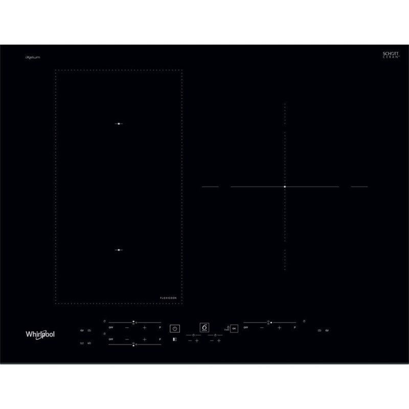 Whirlpool WL B3965 BF/IXL hob Black Built-in 65 cm Zone induction hob 3 zone(s)
