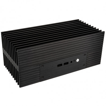 Akasa compatible Turing Fanless UCFF-Gehäuse (Intel NUC), OEM - schwarz