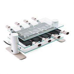 LAGRANGE 8 Transparence raclette 8 personne(s) 900 W Transparent, Blanc