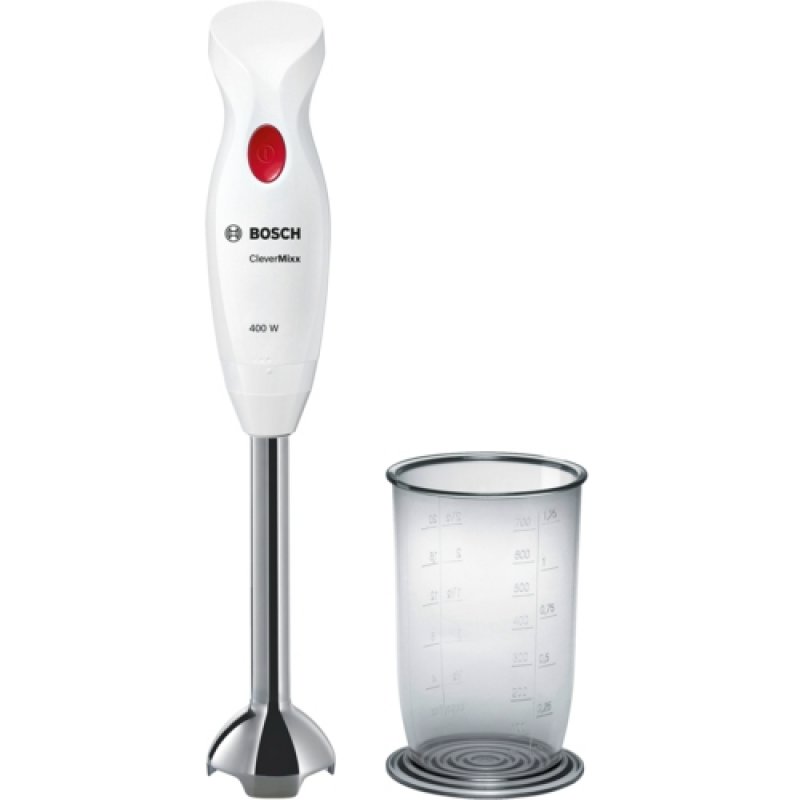 Bosch MSM24100 blender Immersion blender 400 W Stainless steel, White