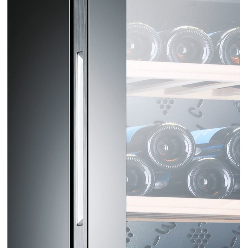 Haier Wine Bank 60 Serie 3 WS105GA Compressor wine cooler Freestanding Black 105 bottle(s)