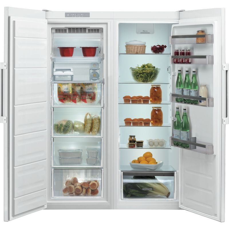 Whirlpool SW6 A2Q W F 2 fridge Freestanding 332 L E White