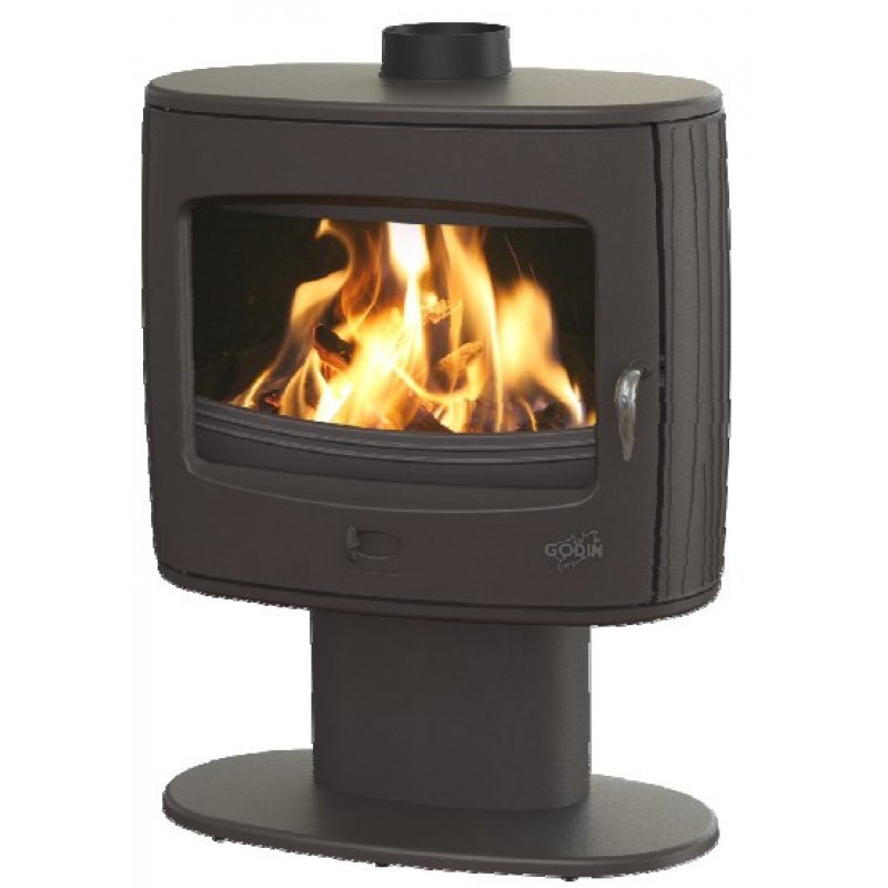 Godin Eliot stove Freestanding Firewood Black